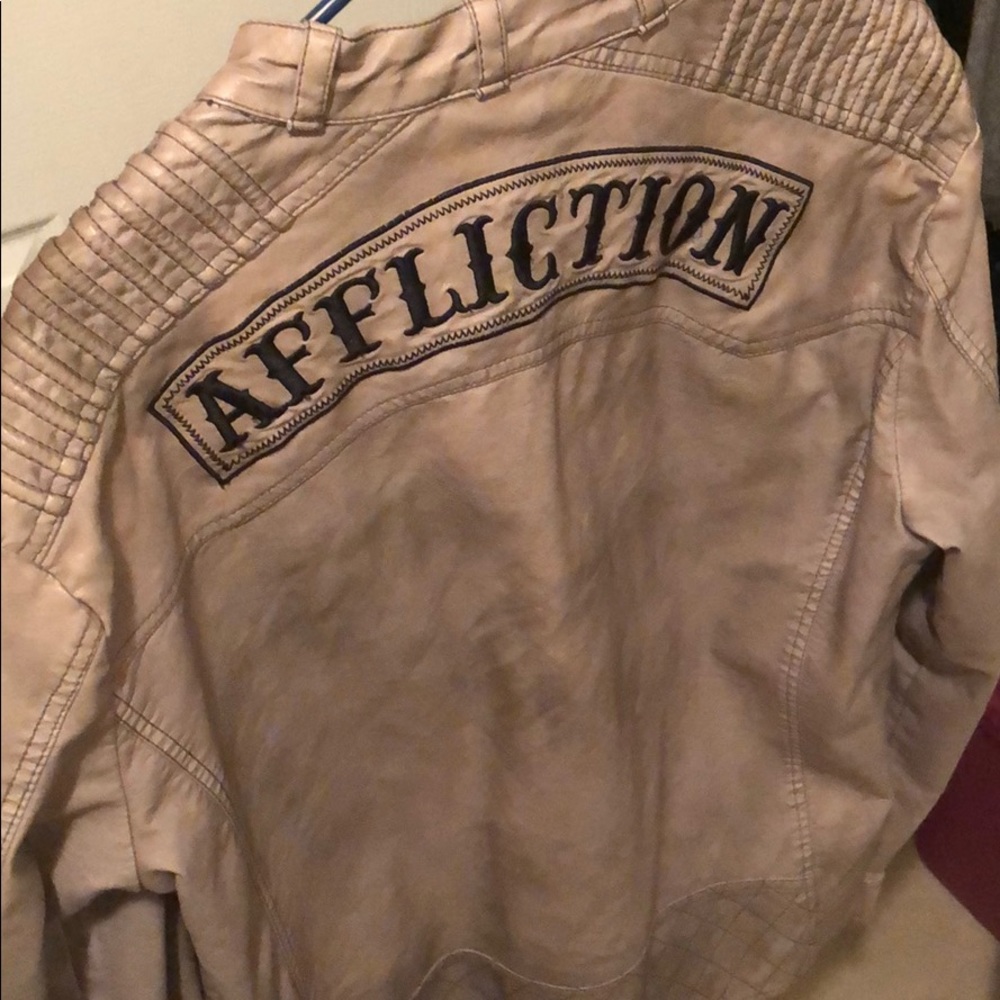 Affliction jacket size large
